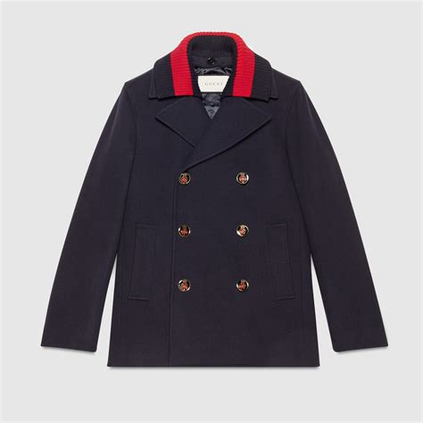 gucci peacoat|gucci winter coats with hoodie.